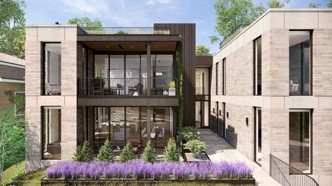 RESIDENCE 201 NOW COMPLETE - 35 Groveland Terrace Condominium - this plan features 2,590 SF with three bedrooms, and three baths. Skylights illuminate the hallway. Luxurious primary suite with two closets and ensuite bath with tub and a shower. Inclu...