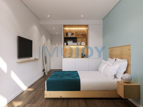 Studio mit 17,55m2 mit 3,6m2 Balkon - 5 Jahre Rendite von 5% oder eine optionale flexible Rendite Carcavelos I, im Viertel Junqueiro, 5 Gehminuten vom Strand Carcavelos und 15 Minuten von der Nova School of Business and Economics entfernt, ist ein Ap...