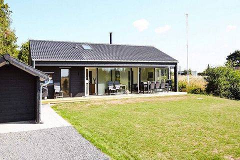 Holiday home at the end of the road with a view of a beautifully protected area and a short walk to the water at Kongsmark Strand. There are two beds in each of the house's four rooms. One bathroom is with access from the master bedroom. Living room ...