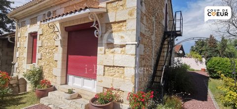Ideally nestled in the charming town of Maurens, just 10 minutes from Bergerac, this stone house of 127 m2 is a real discovery full of warmth. As soon as you arrive, you will be greeted by a perfectly manicured courtyard, embellished with a well and ...
