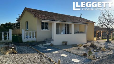 A26636NS16 - Only 30km from the historical cities of Angouleme and Cognac this attractive, modern, open plan detached 82m2 property is located in the much sought after village of Marcillac Lanville. Built in 2014 on one level the property offers 2 go...
