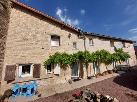 Situated on a pretty village square just a short drive away from the market town of Ruffec, this pretty stone property is comprised of a large kitchen/lounge/diner with woodburner, a laundry room / storeroom, an office and a separate lounge. There is...