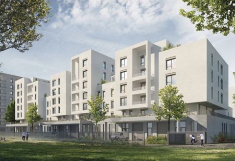 This residence is a new program located in the center of the eighth arrondissement of Lyon. Its ideal location allows you to reach metro D in a few minutes on foot as well as tram T2. This project is part of a simplistic and highly sophisticated arch...