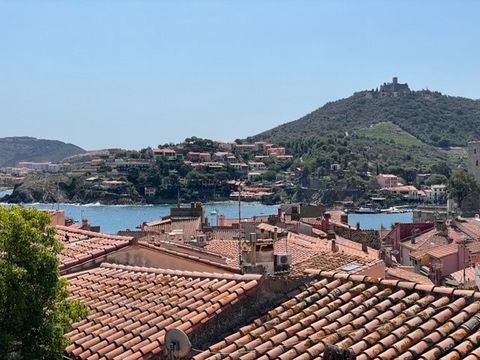 house with a large terrace in the town of Collioure. If you want more information or need help in your search for accommodation, contact your Paradise Collioure International Real Estate agency now. The house consists of 2 bedrooms, a kitchen area, a...