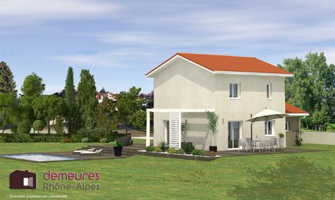 Exclusif sur terrain de 1600m2 projet de construction d'une maison individuelle hors lotissement Bonjour Votre constructeur de proximité : Demeures Rhône-Alpes Vonnas vous propose une projet de construction d'une maison de 100m2 + garage 21m2 des pla...