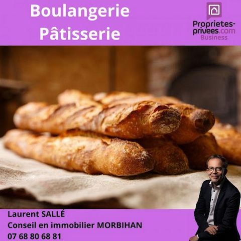Laurent SALLE, offers you this bakery-pastry located in the heart of a historic and dynamic town in Morbihan (30 km from Vannes and 20 minutes from the ocean). This reputable business has had a loyal clientele for several years, it consists of a poin...