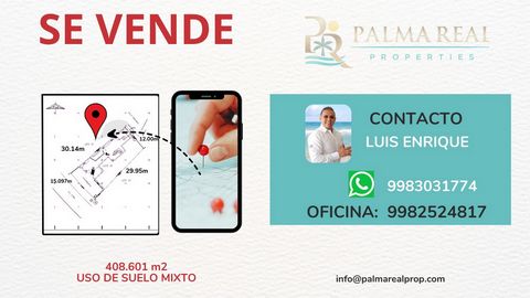 Strategically located in the privileged area of Cancun, this 408,601 m2 premises in the center of Cacnun, just 5 minutes from the sea, offers a unique opportunity for entrepreneurs and developers. With a construction that lends itself to various comm...
