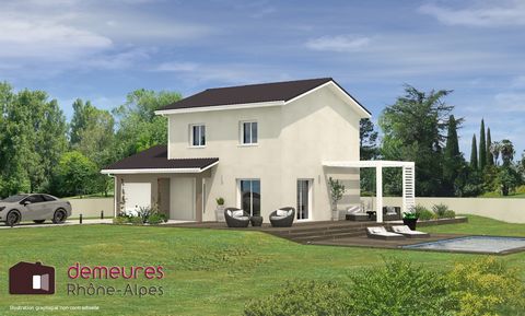 Bonjour Votre constructeur de proximité : Demeures Rhône-Alpes vous propose une projet de construction d'une maison de 90m2 + garage  des plans sur-mesure vous seront proposés (et nous pouvons construire une maison plus grande ou plus petite, bien év...