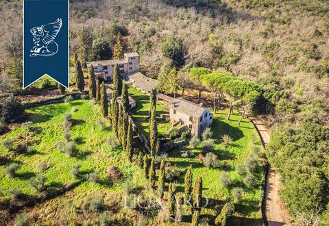 Situated in the captivating landscape of Monteriggioni, near Siena, this historical luxury farmhouse offers an exceptional opportunity. Spread across three buildings totaling 1,100 sqm, it harmonizes Tuscan architecture with serene surroundings, span...