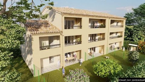 Alpes-de-Haute-Provence - 04100 MANOSQUE - 185 000 euros - Nous vous proposons dans cette petite résidence confidentielle et sécurisée de 9 logements, ce 2 pièces de 42 m² avec loggia de 12 m², agrémenté de son jardin privatif de 28 m² exposé plein S...