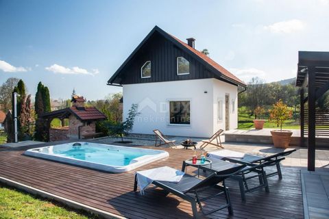 Location: Karlovačka županija, Tounj, Tounj. TOUNJ - House with swimming pool surrounded by nature The municipality of Tounj is located at the junction of lowland and Pannonian Croatia with the central mountain area of Gorski Kotar. Construction of t...