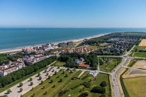 This luxury dune villa is located on the gas-free holiday park Resort Cadzand, which opened in 2023. It is located approx. 1.5 km from the small-scale centre of Cadzand, where you will find several good restaurants. The beautiful North Sea beach is a...