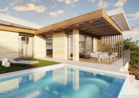 Located in Alicante. The complex of several villas is designed for those who are looking for peace and tranquility, in a modern developed area, close to all necessary locations. Villa with 2 bedrooms and 2 bathrooms, kitchen-living room and terrace o...