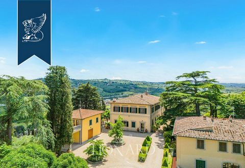 This romantic 19th-century villa, nestled in the Florentine hills near Piazzale Michelangelo, offers an exclusive and refined living experience. The estate includes a 650-sqm main villa with four en-suite bedrooms, a 200-sqm split-level flat, and 15 ...