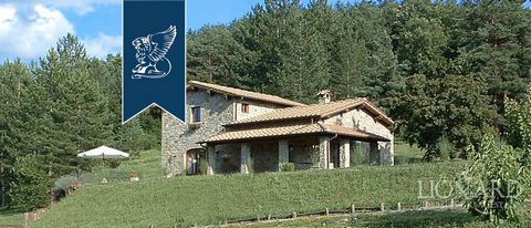 Luxury property in Italy consisting of four independent luxury villas, for a total of 1200 m2, surrounded by 20 hectares of land certified as “biological” terrain. Framed in this splendid natural setting is the first farmhouse, “the Chapel”, complete...