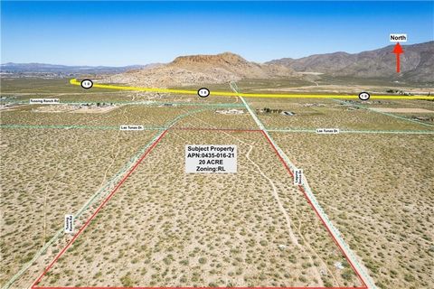 Discover the beauty of California's desert with this expansive 20-acre parcel at 11500 Laguna Seca Dr, Apple Valley, CA 92308. Priced attractively at $8,750 per acre, this prime corner lot at the southwest corner of Las Tunas Dr. and Laguna Seca Dr. ...