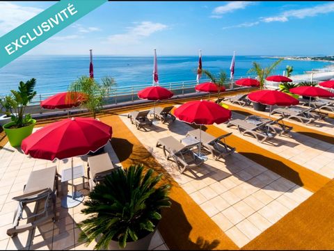 For Sale: Commercial Space Appart'Hôtel - Exceptional Investment Opportunity in Nice, Côte d'Azur! Located in the heart of the famous Promenade des Anglais, this two-room apartment of 47 m², nestled on the 8th and top floor of a hotel, offers a breat...