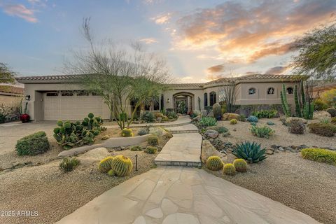 This remarkable resort-style home offers unparalleled panoramic views of State Land, Pinnacle Peak and the McDowell Mountains. Enjoy spectacular sunsets and sparkling city lights from nearly every room, creating a perfect backdrop for luxury living. ...