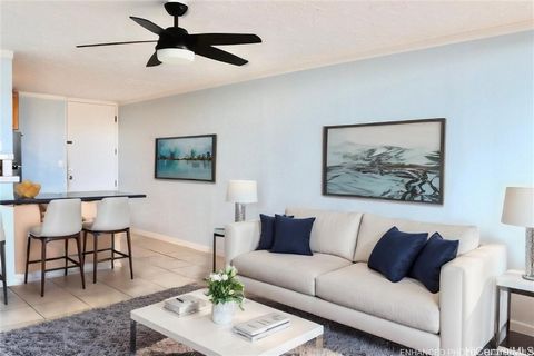 Discover the perfect blend of comfort and convenience in this 2BR/1BA condo nestled in the established neighborhood of Waikalani Woodlands. Embrace island living with your large sliding glass doors that open to a private balcony lanai, or soak up som...