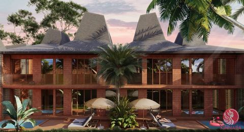 Exclusive residential complex located in the heart of Ubud, Bali. The project stands out with its unique architecture inspired by Balinese pottery traditions. The dynamic geometry of the facades and roofs harmoniously blends with the authentic atmosp...