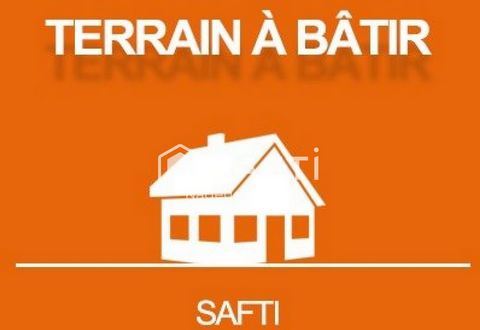 Terrain 950 m² constructible