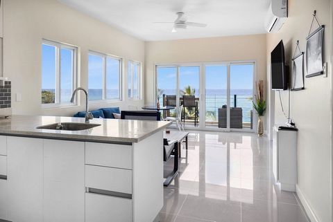 Discover your slice of paradise with this calm and stylish 2-bedroom oceanfront condo, designed for ultimate relaxation and comfort. Located just 5 minutes east of Ocho Rios, this serene retreat offers a breathtaking infinity pool and stunning sea vi...