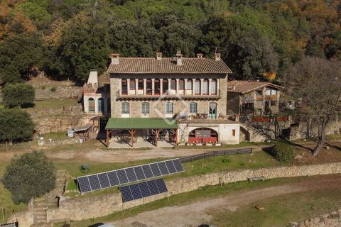 Magnífica finca rústica de casi 9 hectáreas de terreno y 725 metros cuadrados construidos, enclavada en un idílico entorno natural a pocos kilómetros de Banyoles. Este santuario es un refugio para quienes anhelan vivir en conexión con la tierra, alej...