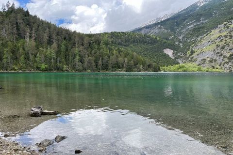 Cet appartement confortable de 40 m² dans les Zugspitz Suites Lermoos est parfait pour accueillir jusqu'à 4 personnes. Il dispose d'une chambre confortable avec un lit double et un lit superposé, assurant un sommeil réparateur pour tous. L'appartemen...