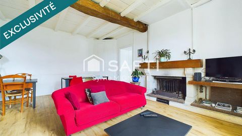 Ensemble immobilier : 2 maisons Envie d'espace, de charme et de possibilités? Ce lot immobilier est une belle opportunité à saisir! Situé dans un village calme à seulement 10 mn de Surgères et de toutes ses commodités et sa gare TGV, 45 mn de La Roch...