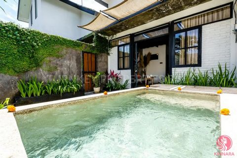 This villa is located in Umalas area, features with 1 bedroom, 1 bathroom, an enclosed living area and it comes furnished completed with fully equipped modern kitchen. The bedroom of this industrial loft is a spacious 16m2, with a built in closet. Th...