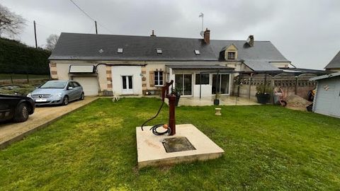 Maison située en campagne -idéal pour un premier achat - un crédit moins cher qu'un loyer en partie rez de chaussée : Cuisine - Séjour - Dégagement - Chambre - Salle d'eau WC - cellier - Véranda - Cave Escalier vers 1er étage : Palier - Salle de jeux...