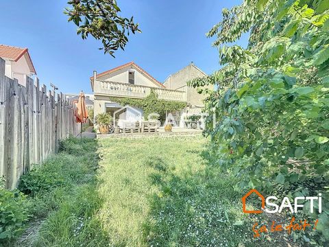 Pavillon familial de 8 pièces 6 chambres, quartier prisés, RER A à 3min