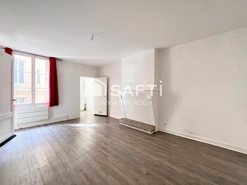 T1 36 m² - Travaux à prévoir - Rue Boudet
