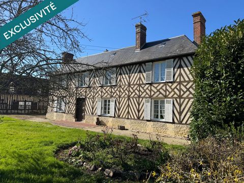 PROPRIETE D'EXCEPTION : ancien corps de ferme, manoir et monument historique sur 1hectare, au coeur du Pays d'Auge.