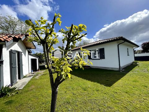 Maison T5 de plain pied - 3 chambres -1 bureau - 1 dépendance
