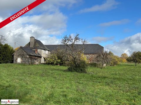 Corps de ferme à rénover avec grange indépendante, belle vue