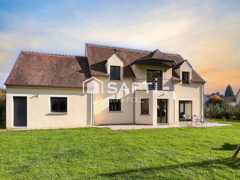 Maison, moderne, lumineuse, grands volumes & calme