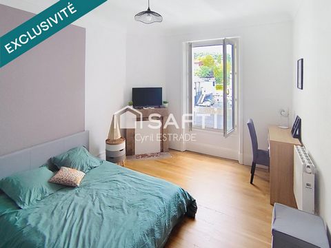 Investissement 98 m², 4 chambres, vendu meublé
