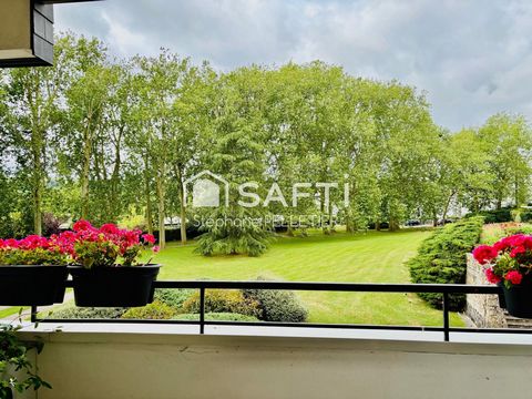 Appartement traversant au calme avec balcon soleil