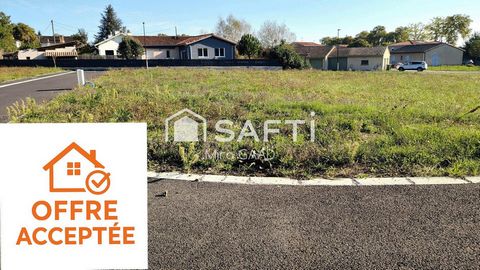 Terrain plat 750 m2 viabilisé libre tout constructeur