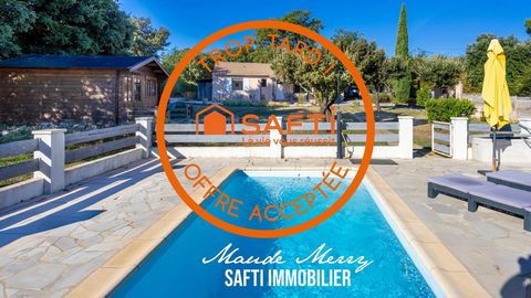 Maison plain-pied - 3 chambres - piscine et quartier très calme