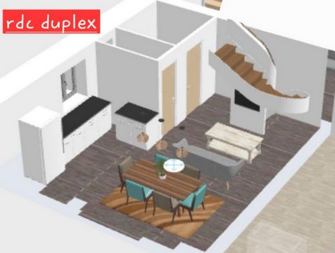 Appartement T3 en duplex Muzillac