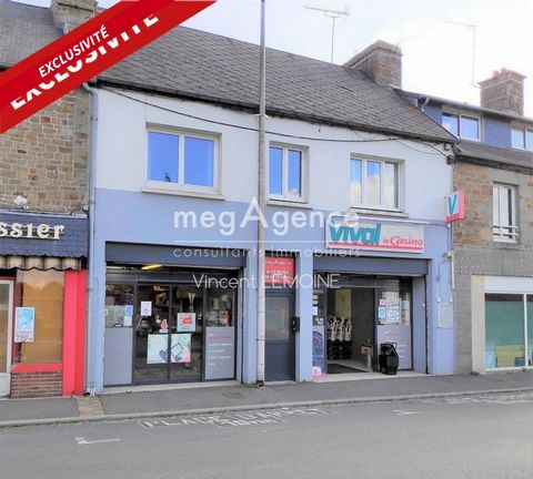 Immeuble avec local commercial et 2 appartements – Bon rendement locatif