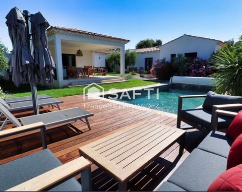 Villa contemporaine de 205 m² avec piscine et maison d'amis