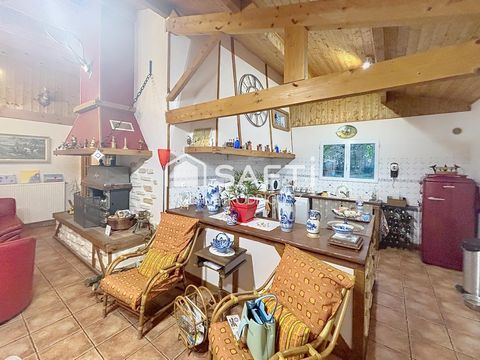 Maison ossature bois de 110m2 sur terrain de 5200m2 entièrement clos