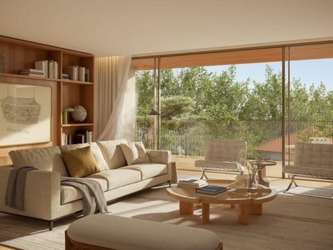 3 bedroom apartment with garden in Folliage Internal area 167m2 Exterior 256m2 2-car garage space + storage room Foliage is the new development designed by Architect José Carlos Cruz, consisting of 28 units with 2 to 4 bedrooms with gardens of over 2...