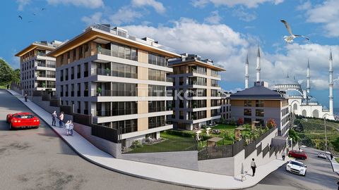 Apartamenty w Pobliżu Wzgórza Çamlıca i Stacji Metra w Dzielnicy Üsküdar w Stambule Mieszkania znajdują się w dzielnicy Üsküdar po anatolijskiej stronie Stambułu. Üsküdar to jedna z najstarszych i spokojnych dzielnic miasta. Charakteryzuje się rezyde...