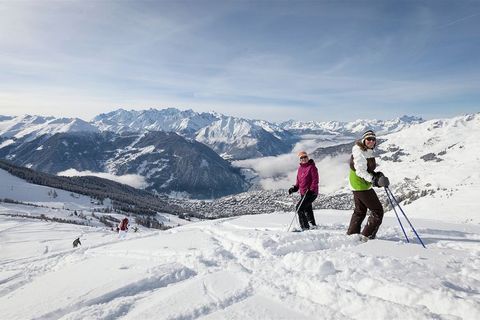 This holiday home is in the Riddes region of Valais in Switzerland. It can accommodate 16 guests and has 7 lovely bedrooms. It is ideal for a large family or group that wants to holiday together. You can go skiing in the Les 4 Vallées region, there i...
