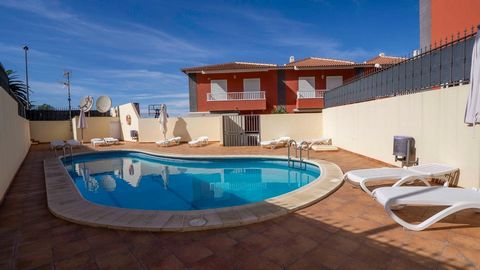 A charming semi-detached villa is for sale in La Quinta, Tenerife, with 111 square meters distributed over 3 bedrooms, 2 bathrooms, and 1 guest toilet. On the ground floor, you will find a cozy patio, spacious terrace, living room, equipped kitchen, ...