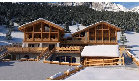 Ten tradycyjny górski domek będzie w największym stopniu komfortowy dla wakacji górskich i narciarskich. Zbudowany z lokalnych materiałów z drewna i kamienia przy użyciu umiejętności rzemieślniczych domek zapewni luksusowe zakwaterowanie na dwóch kon...